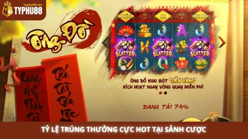 Tỷ lệ trúng thưởng cực hot tại sảnh cược