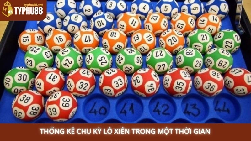 Thống kê chu kỳ lô xiên trong một thời gian