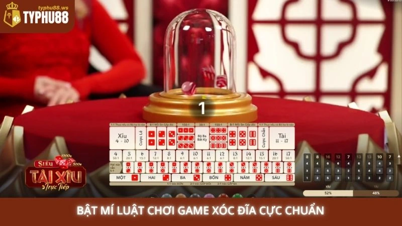 Xóc đĩa online Typhu88 | Hướng dẫn nghe vị, bắt cầu chuẩn 2 Bật mí luật chơi game xóc đĩa cực chuẩn